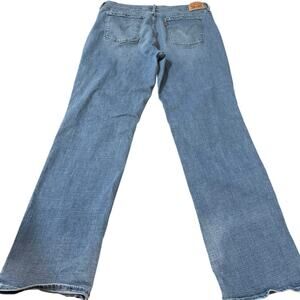 Levi’s 505 Straight Jeans Women’s Size 16 Medium Wash Classic Straight Leg Denim